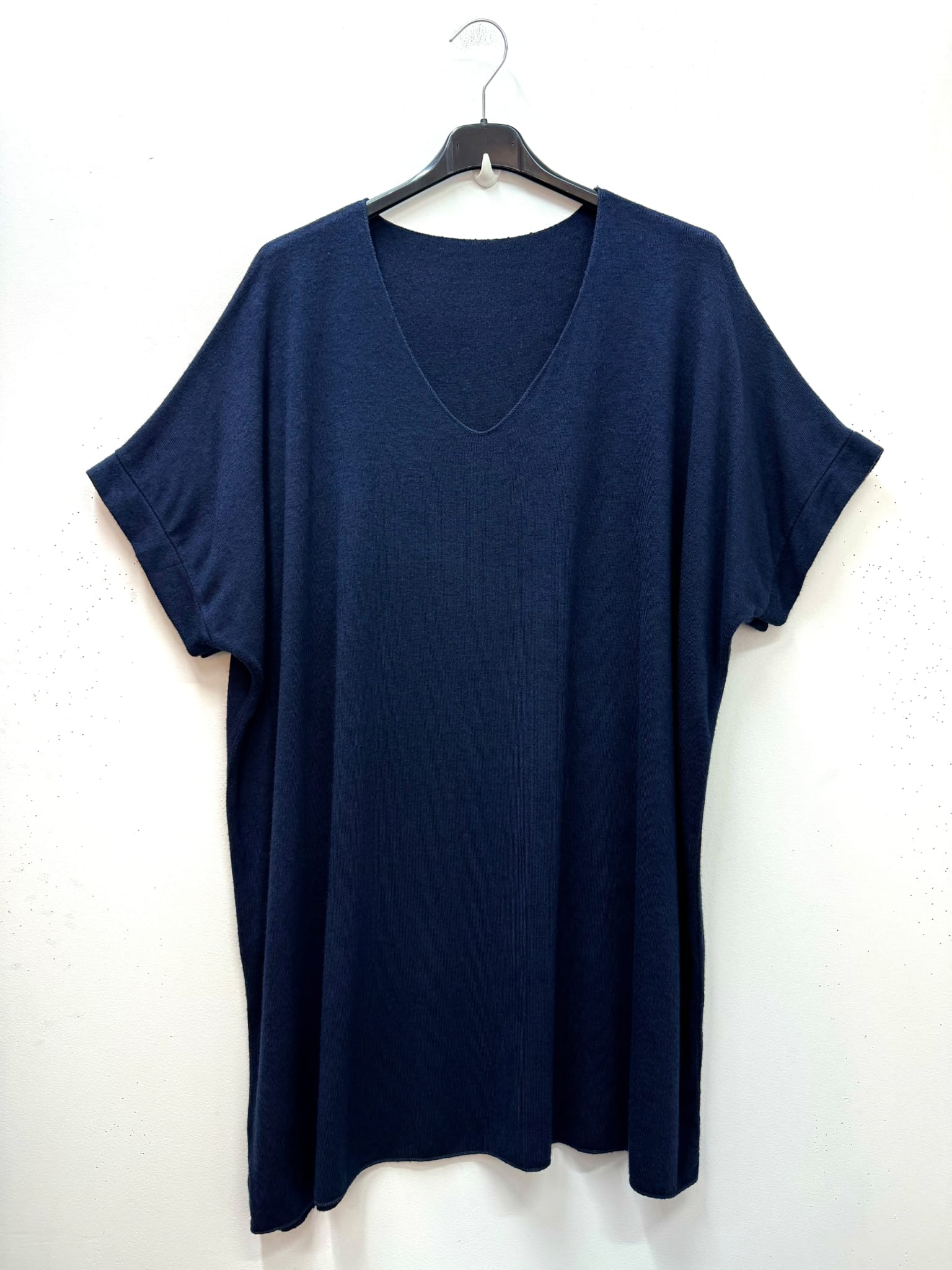 Pull doux manches courtes