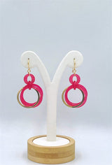 Boucles d'oreilles 3 cercles