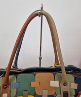 Sac à main puzzle en cuir