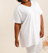 T-shirt uni SUPER size