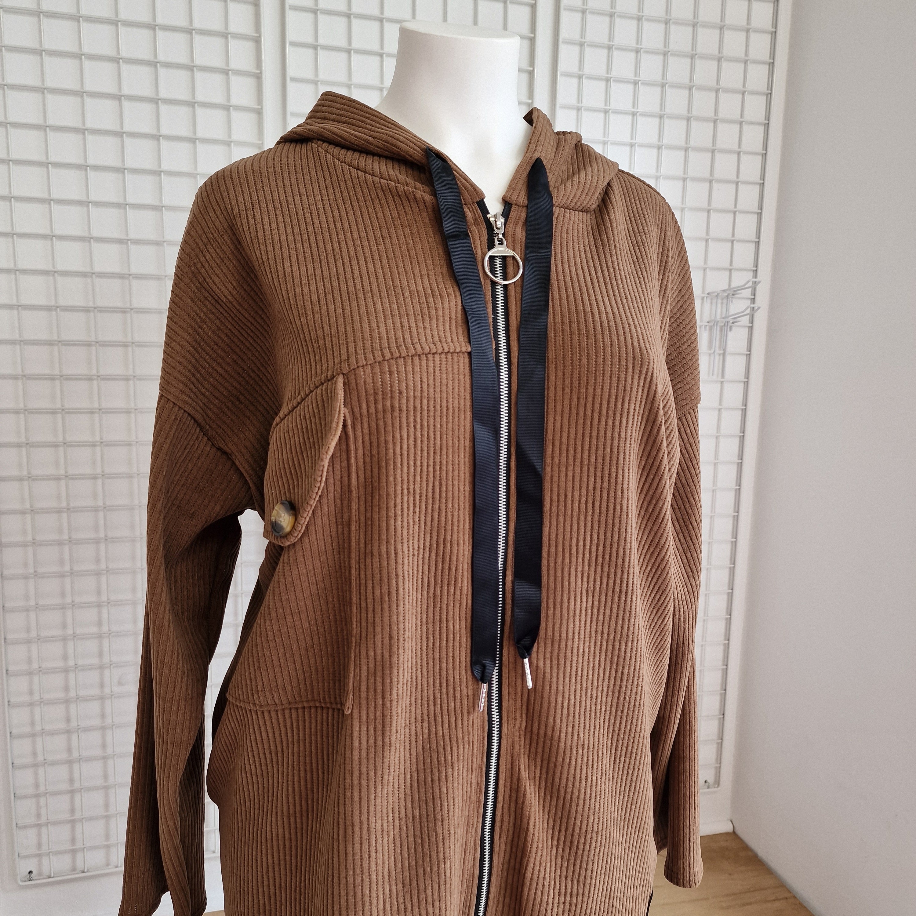 Gilet velours côtelé