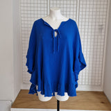 Tunique / Poncho en gaze de coton