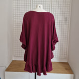 Tunique / Poncho en gaze de coton