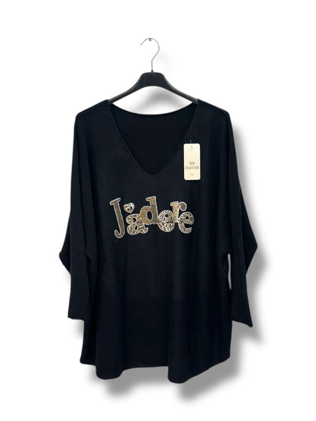Pull "J'adore"