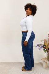 Pantalon jeans coupe droite