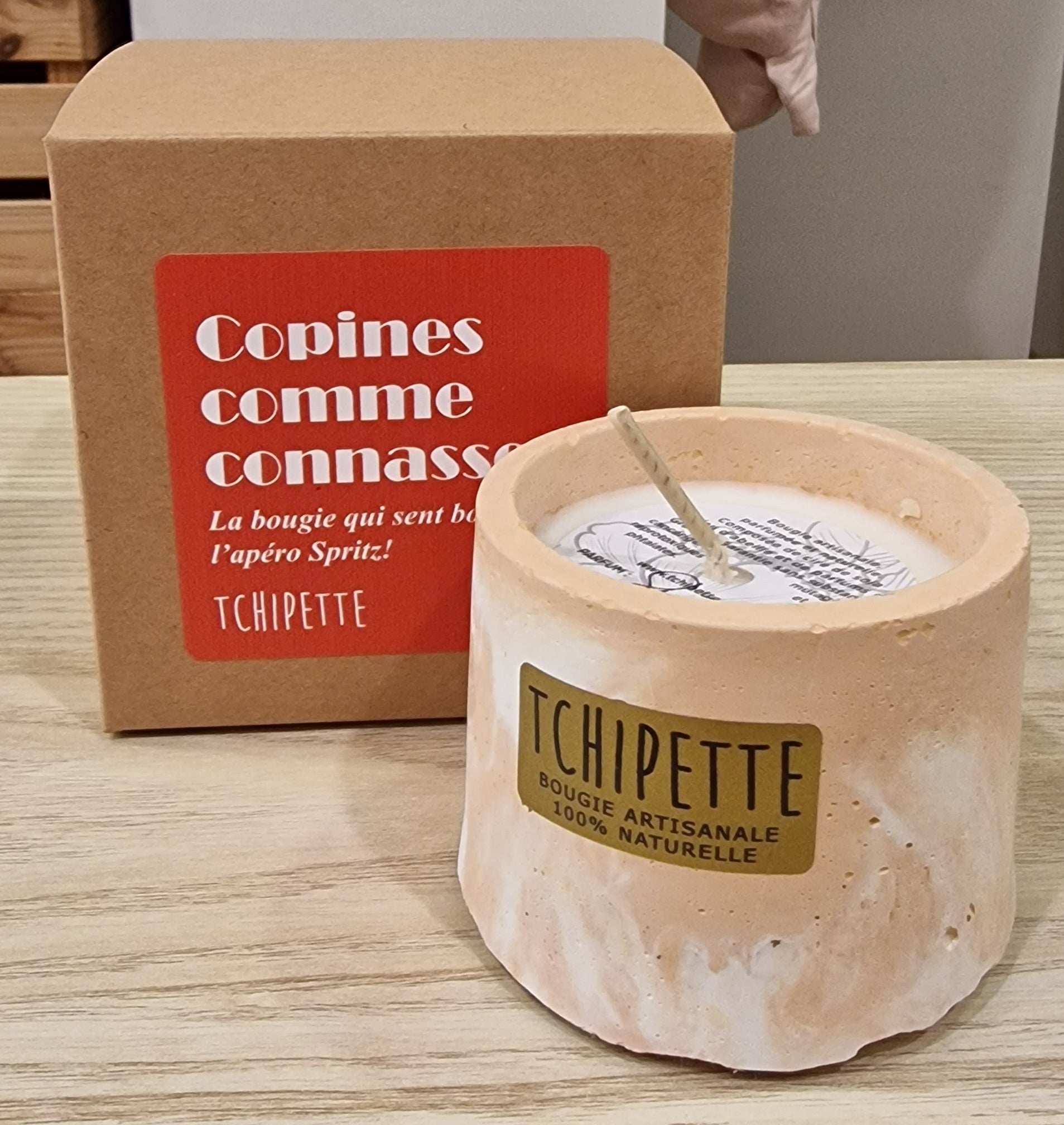 Bougie artisanale - Copines comme Connasses (Spritz)