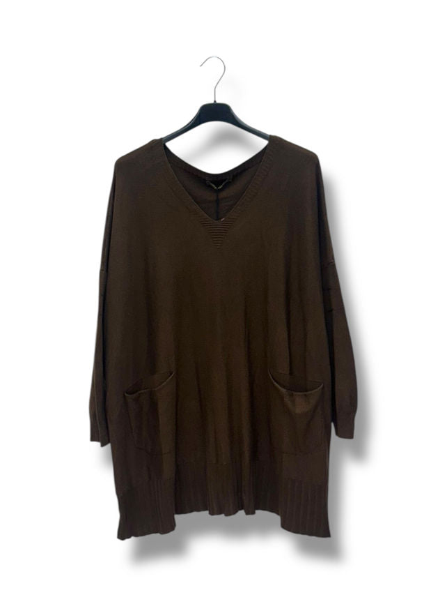 Pull léger doux avec poches