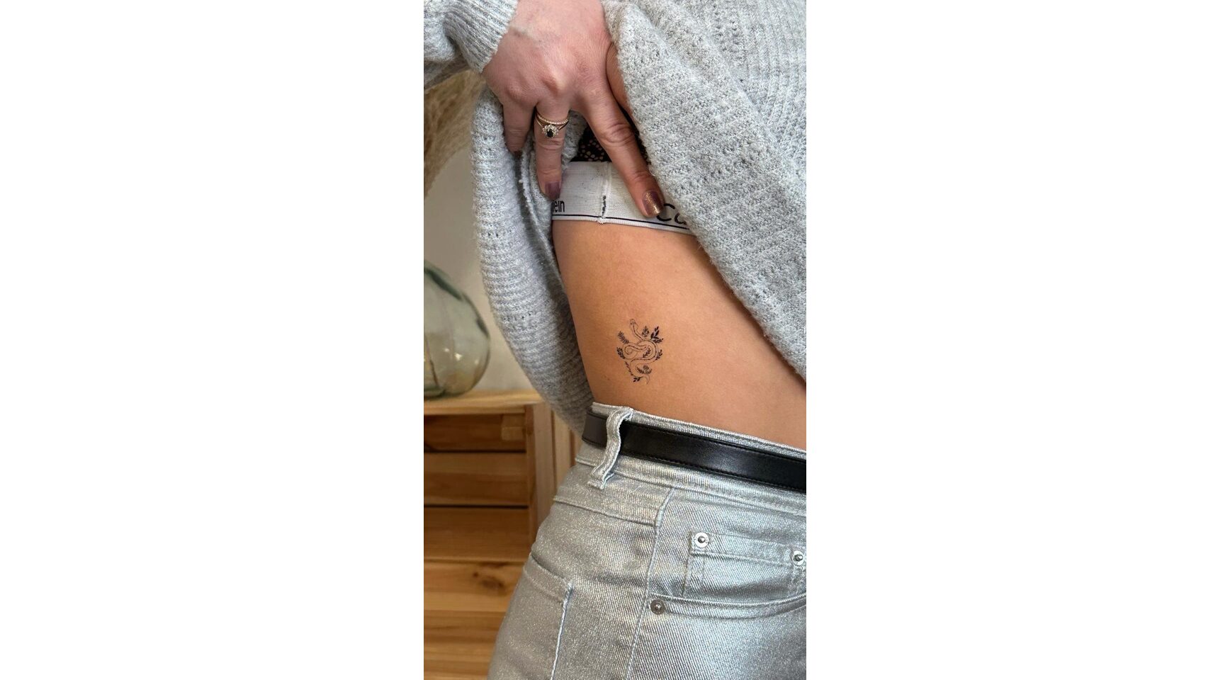 Tattoo Lovely - Serpent floral