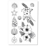 Tattoo Parure - Tiki Bloom