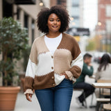 Gilet patchwork coloré