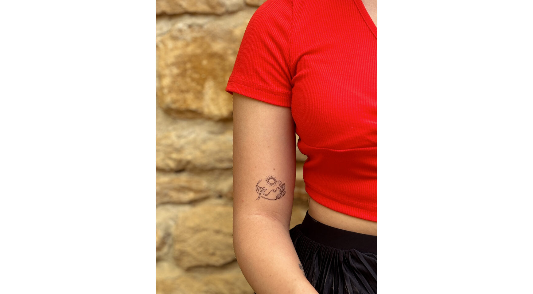 Tattoo Parure - Vivre d'amour et de soleil
