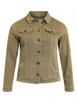 Veste en Jean Kaki