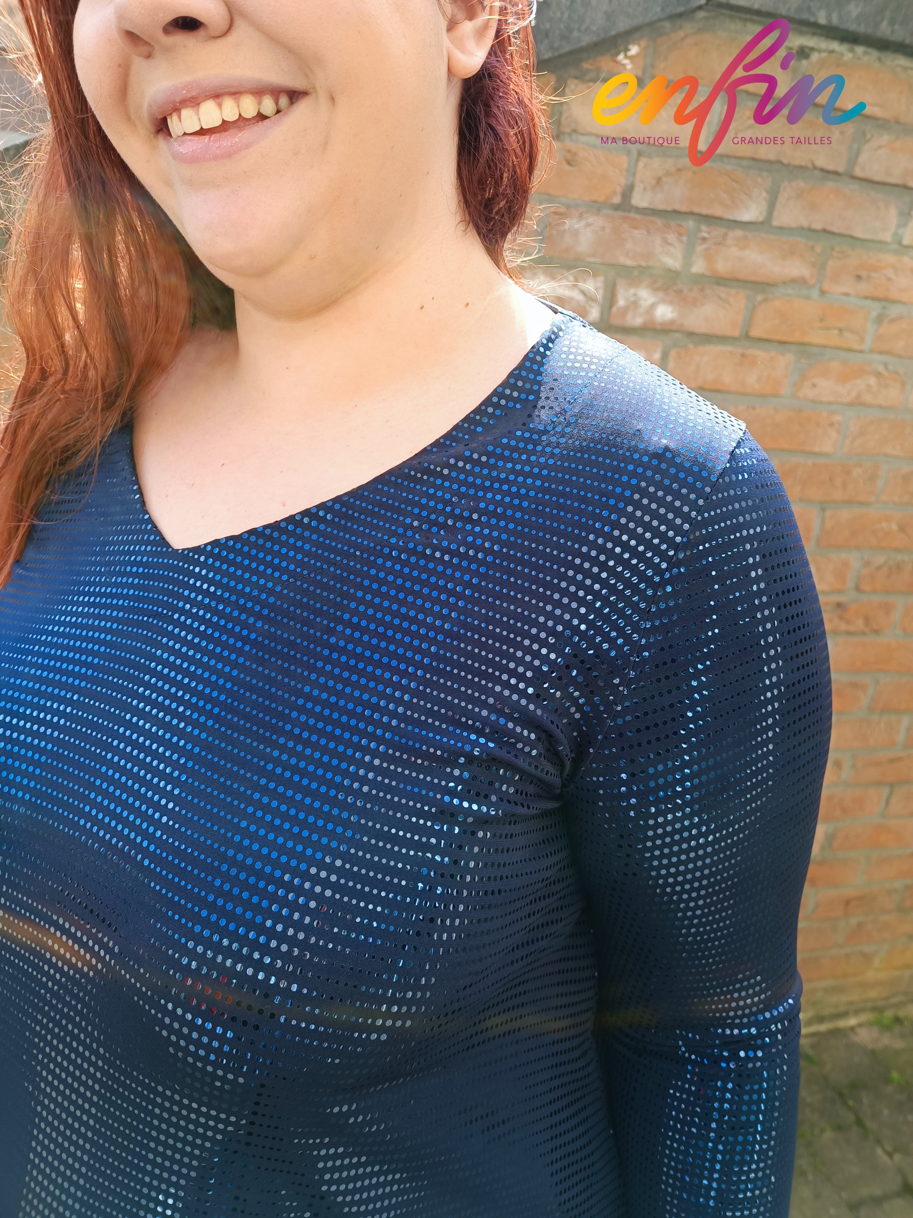 Robe KATY - Pastilles brillantes