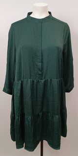 Robe courte - vert bouteille