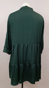 Robe courte - vert bouteille