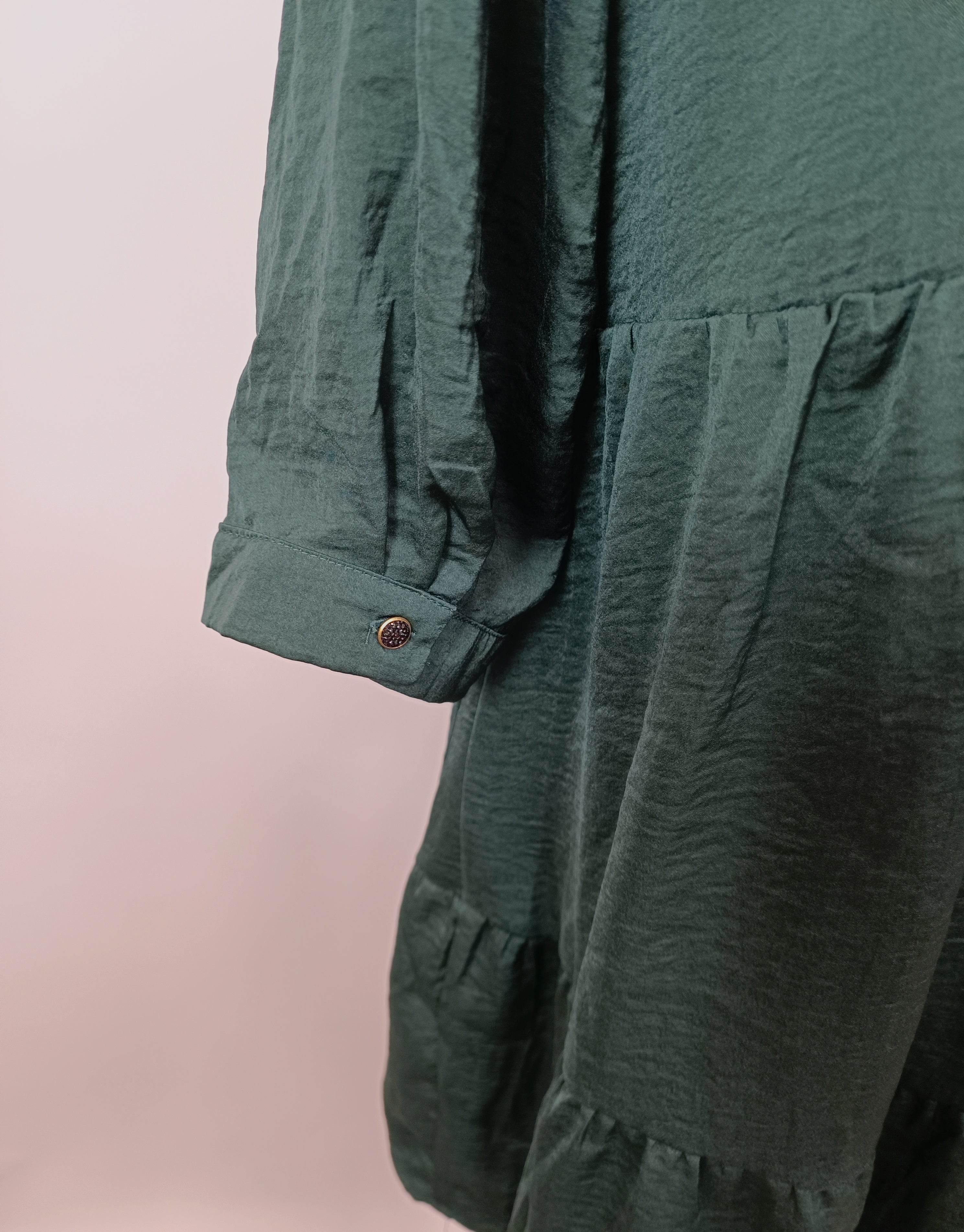 Robe courte - vert bouteille