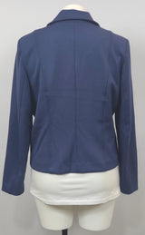Veste style blazzer bleu - 1 bouton