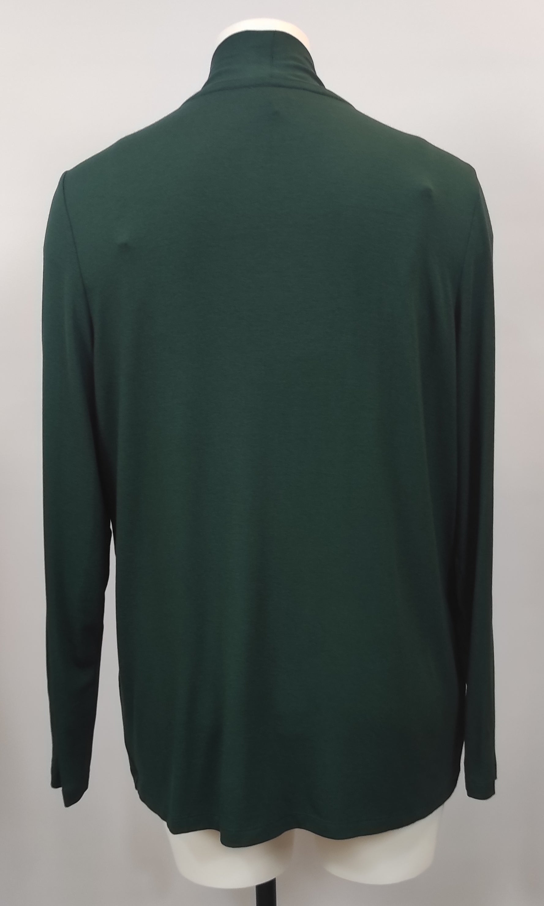 Gilet long Basic - Vert Sapin