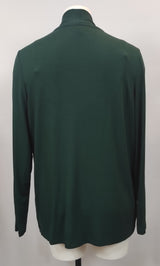 Gilet long Basic - Vert Sapin