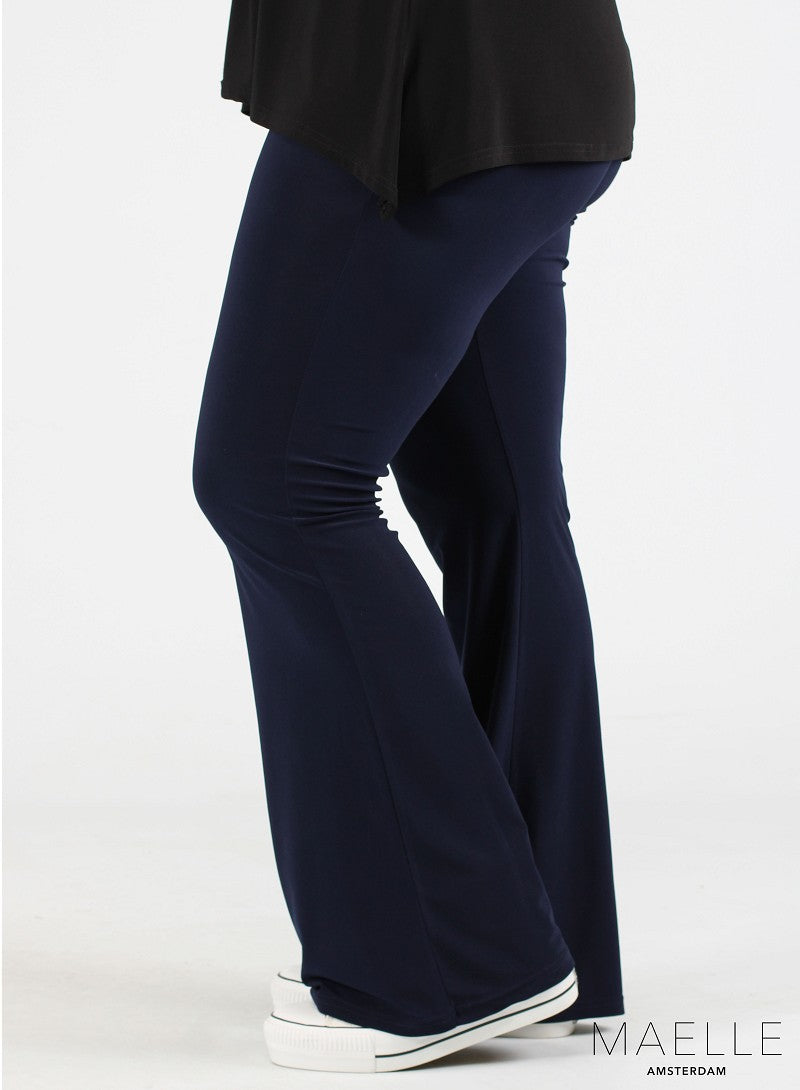 Pantalon MAELLE stretch style Palazzo