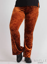 Pantalon stretch en velours