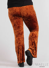 Pantalon stretch en velours