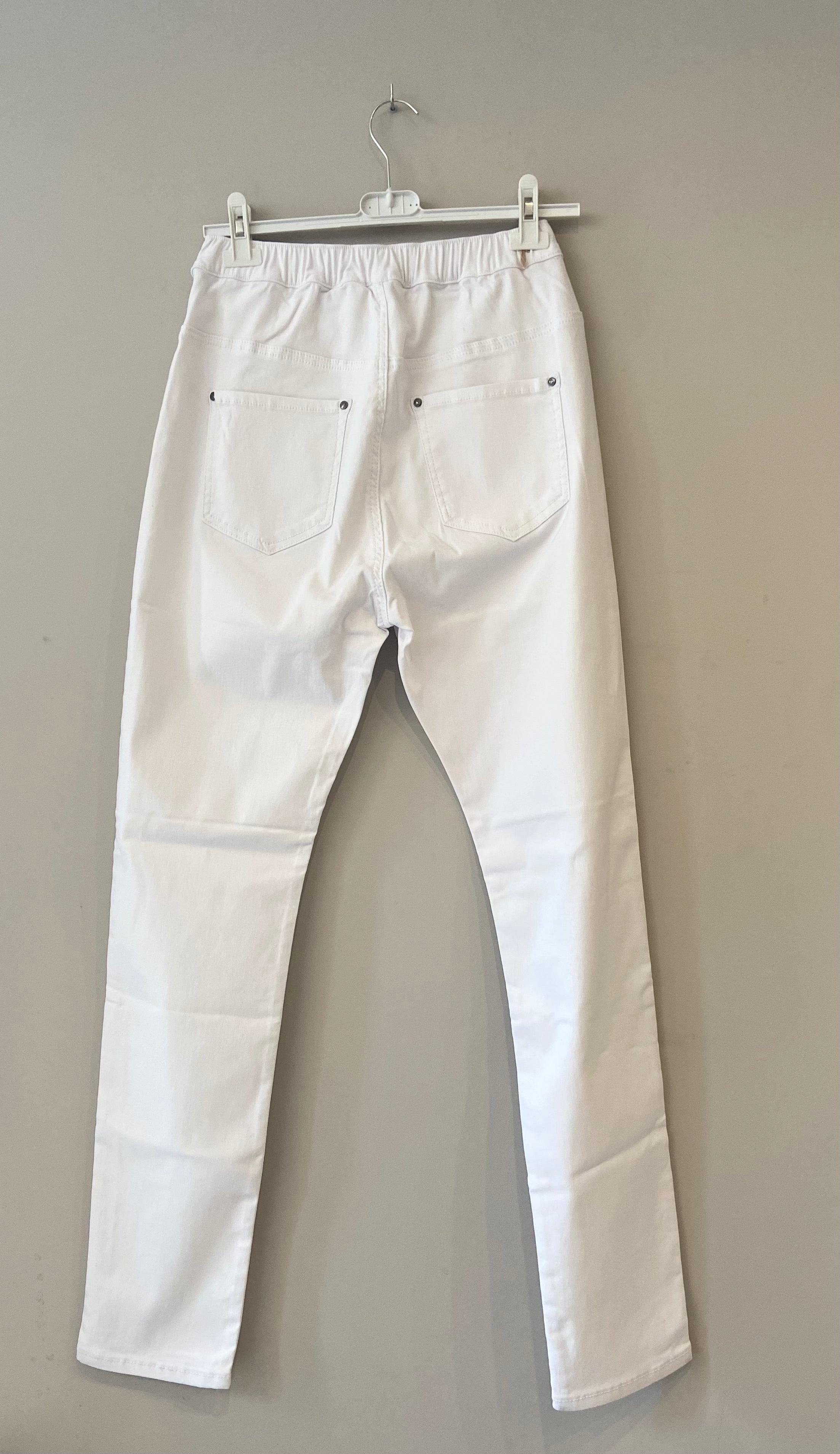 Pantalon Jegging - Blanc