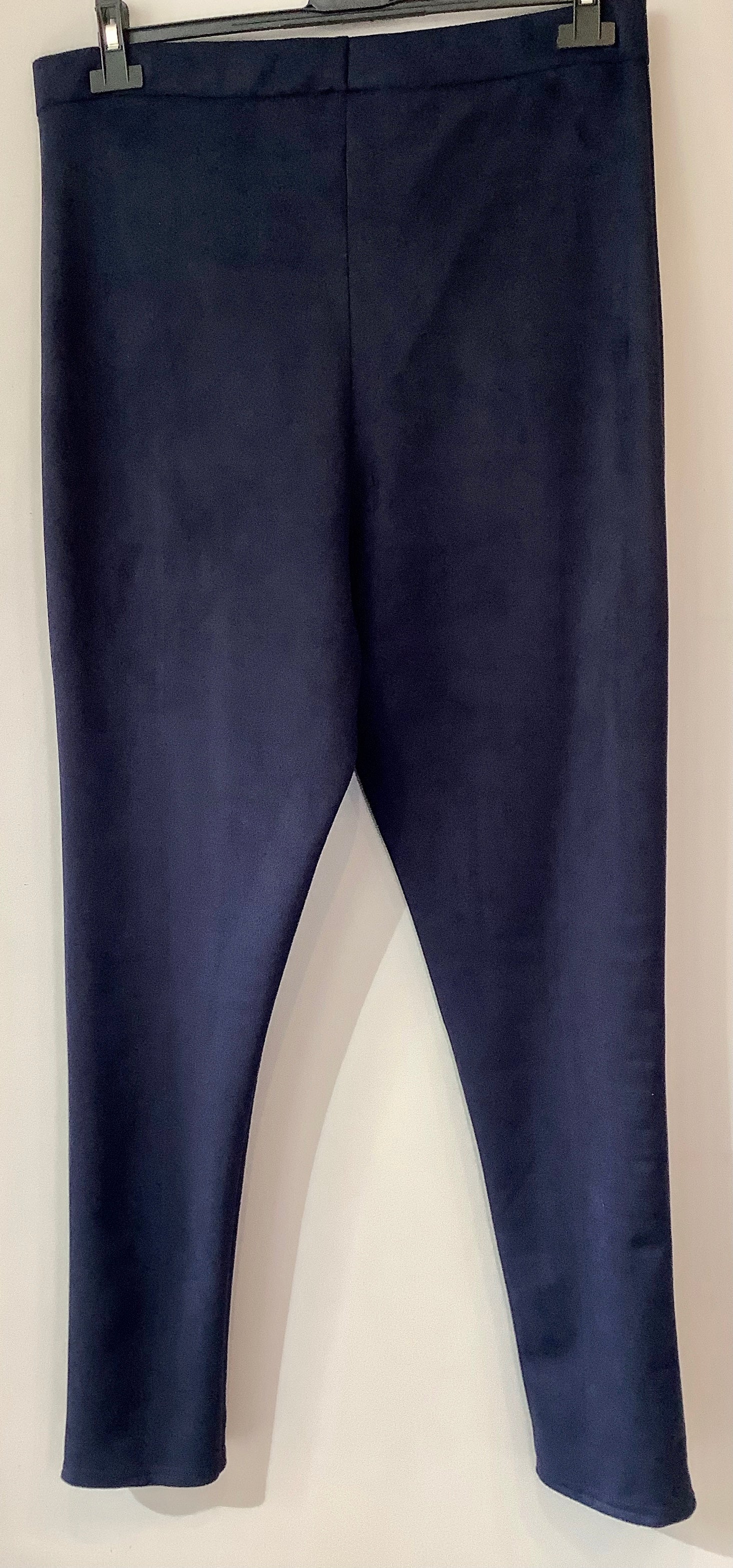 Pantalon suédine - Bleu Marine
