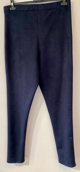 Pantalon suédine - Bleu Marine
