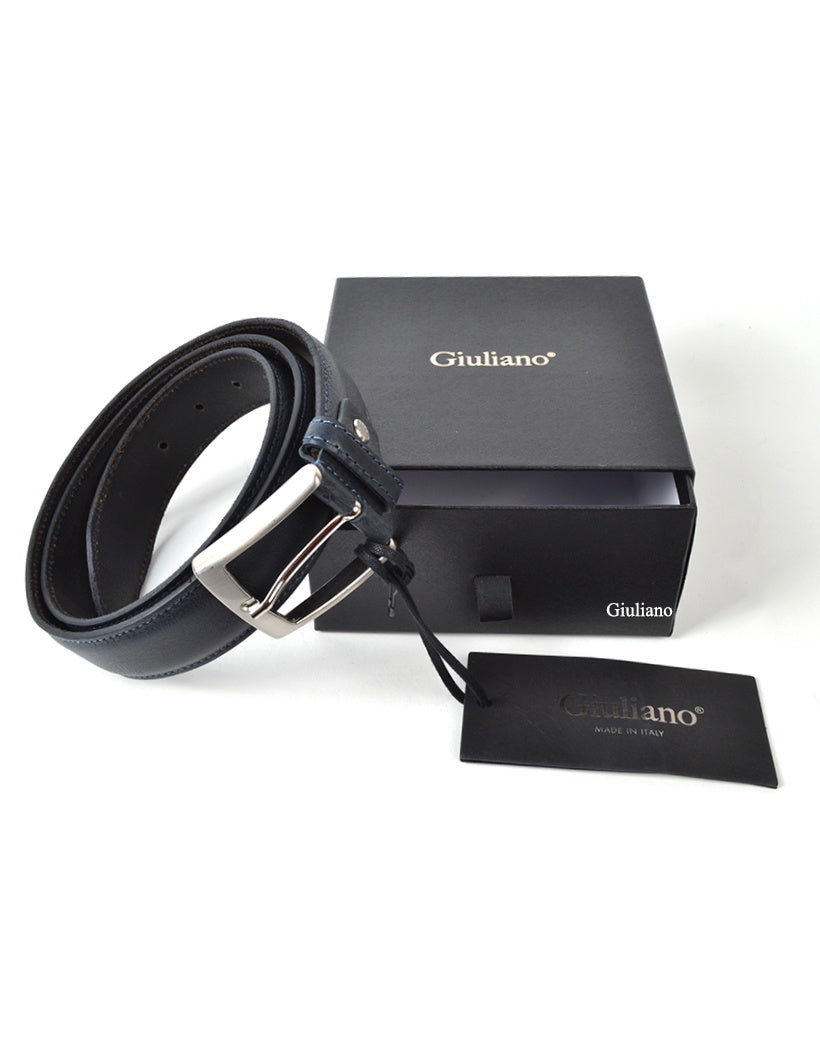 Ceinture en cuir avec coffret