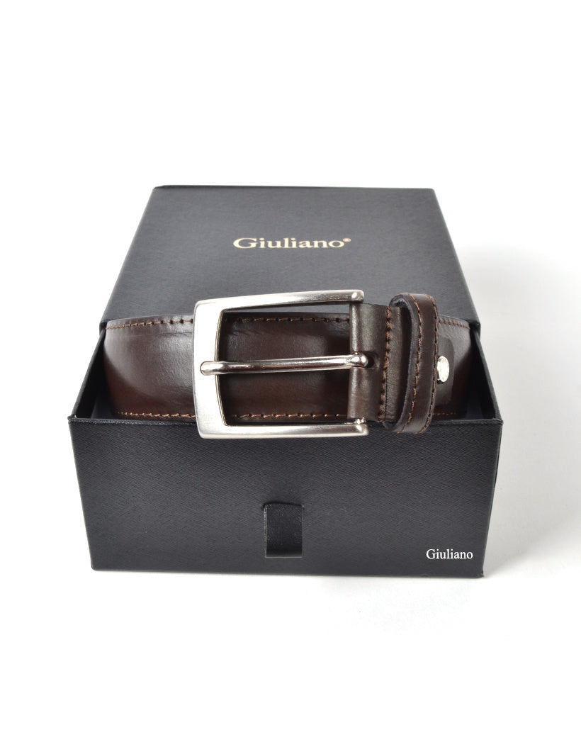 Ceinture en cuir avec coffret