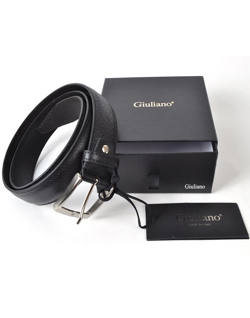 Ceinture en cuir avec coffret