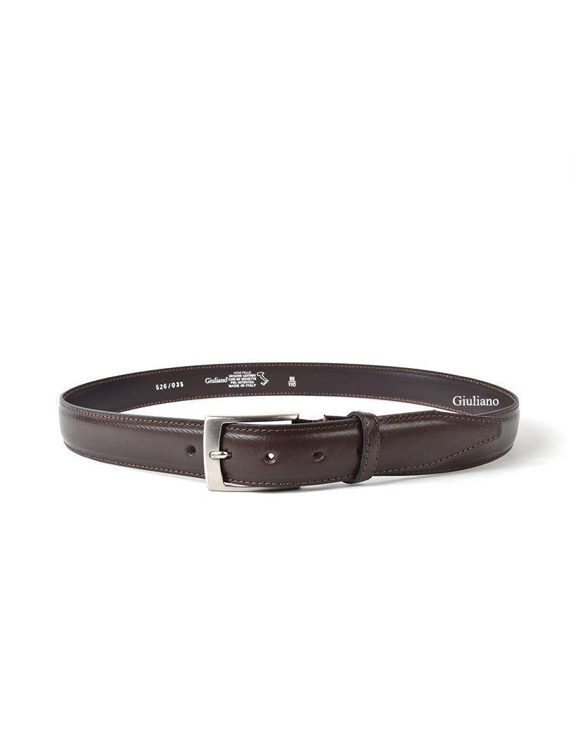 Ceinture en cuir avec coffret