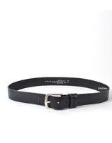 Ceinture en cuir avec coffret - boucle arrondie